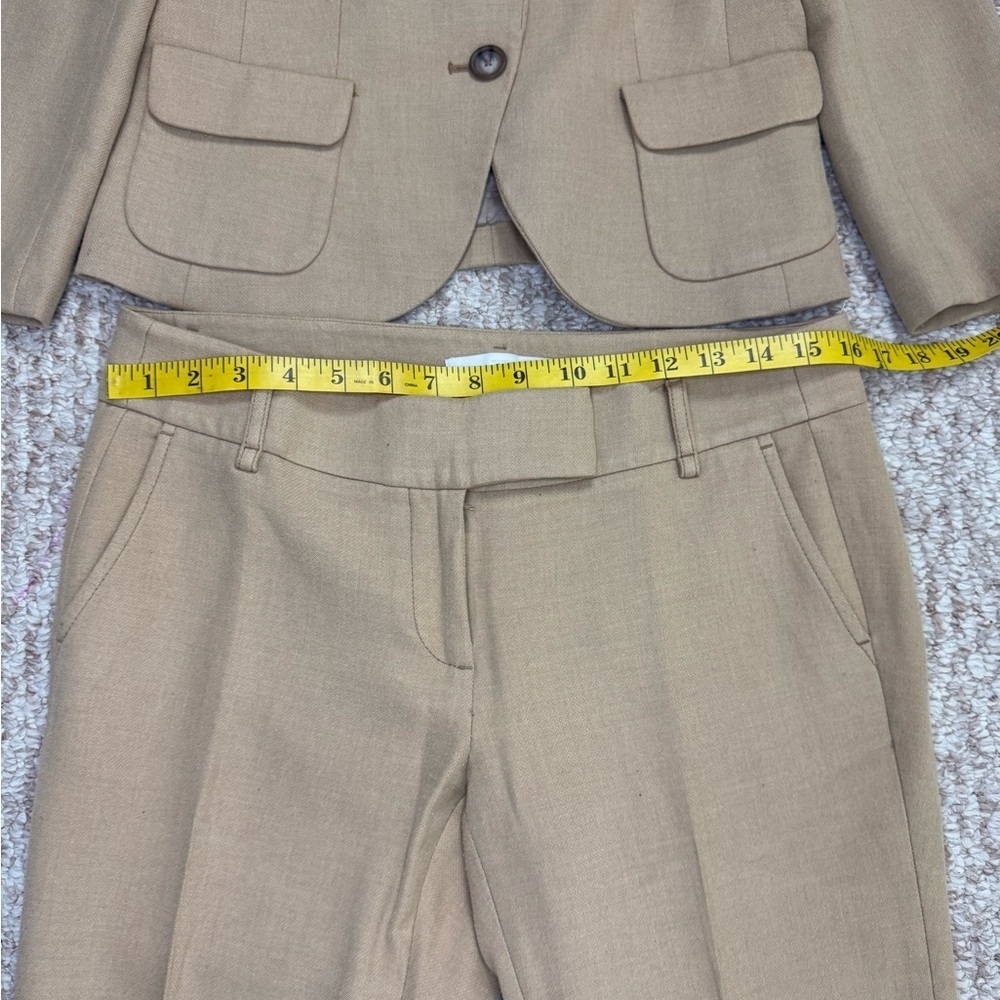 Loft Classic Tan Blazer Suit for woman’s.  B5 - Picture 12 of 17